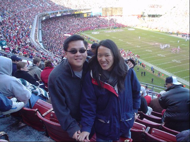 Seahawks vs. 49ers
Me and Cindy