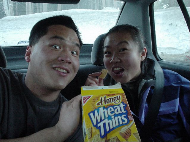 Great Snacks!
Me and Nancy