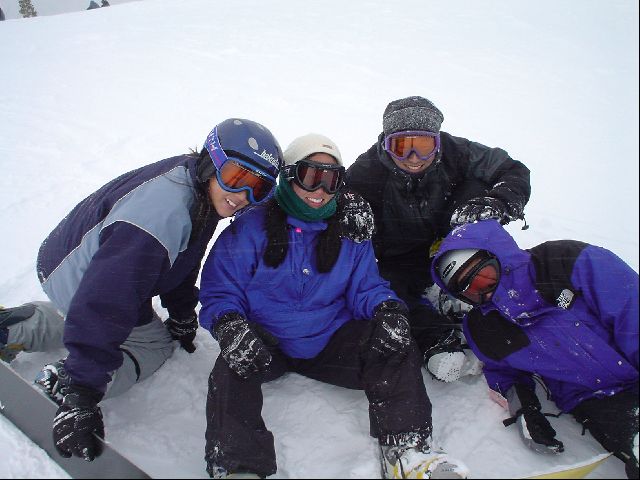 Top o' Kirkwood
Cindy, Carol, Dave, Amy (if you can tell)