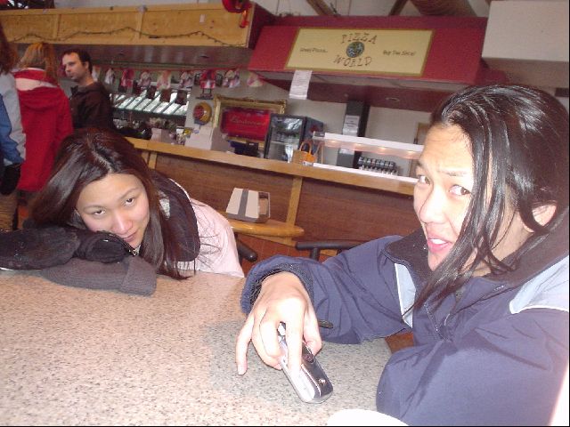 Sooooo Tired
Lillian and Cindy