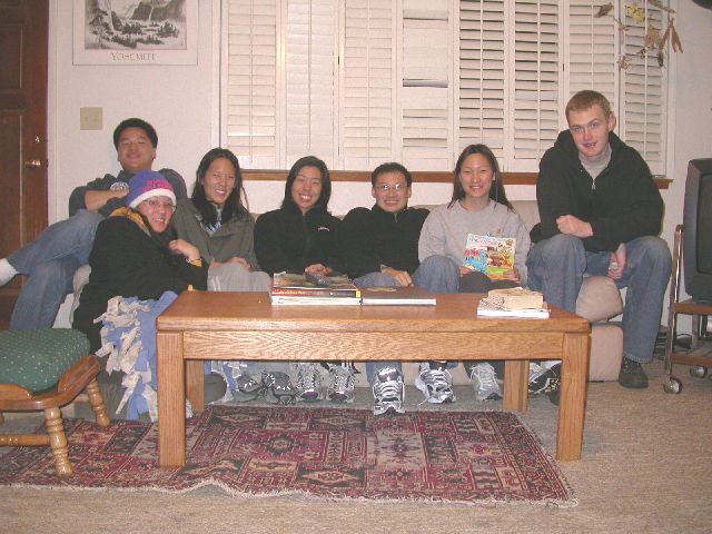 Group Shot
Me, Carol, Cindy, Amy, Dave, Lillian, Will