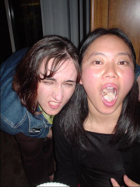 See-food!
Shannon and Melanie, the birthday girl