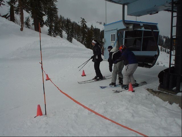 Crusing Off the Lift
Ryan and Christina