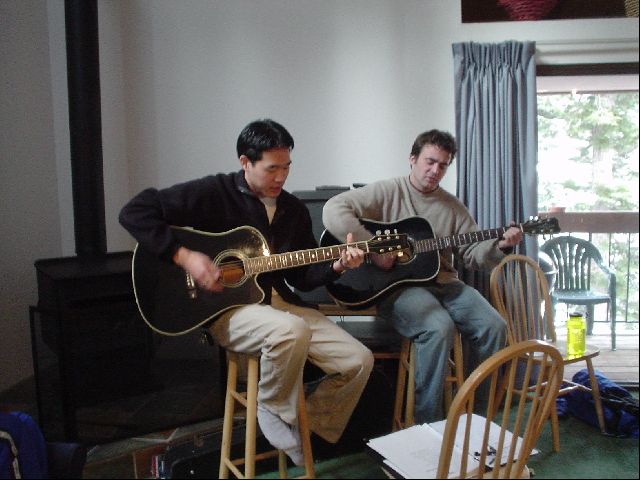 Leading Worship
Cory and Will