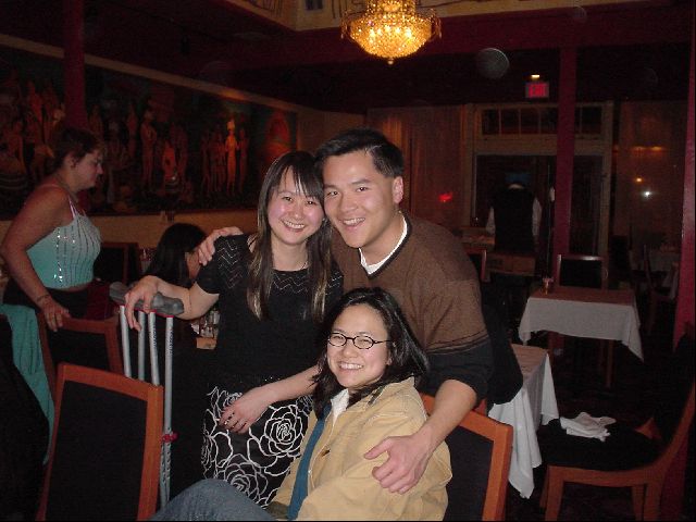 Money Shot
Lynn, Me, Marie at Lynn's Birthday Dinner