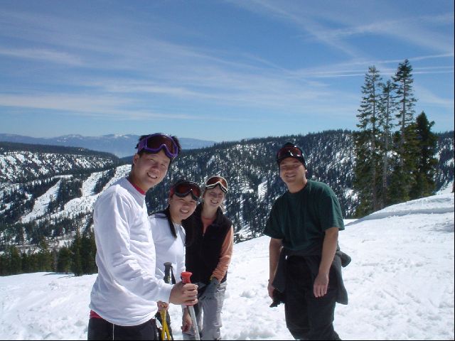 Top of Squaw Creek
Anthony, Nancy, Laura, Me