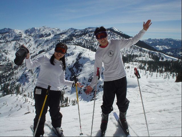 Twins
Nancy and Anthony, at the top of Castle