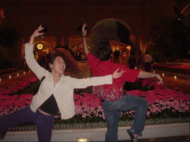 Swan's at Bellagio II
Amy and Will