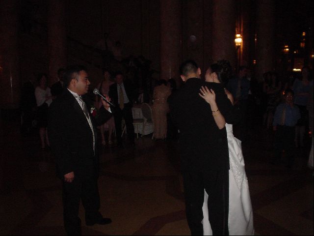 Joel...
...Serenading Dave and Cathy