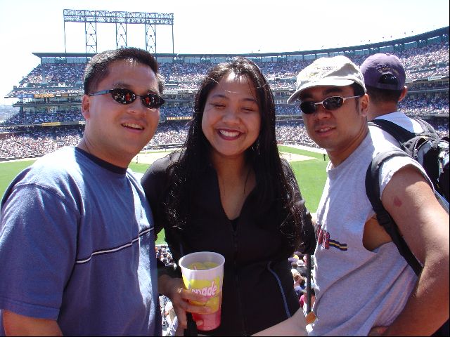 Money Shot
Me, Kathleen, Alvin (and that's really just "Lemonade"... yeah, right...)