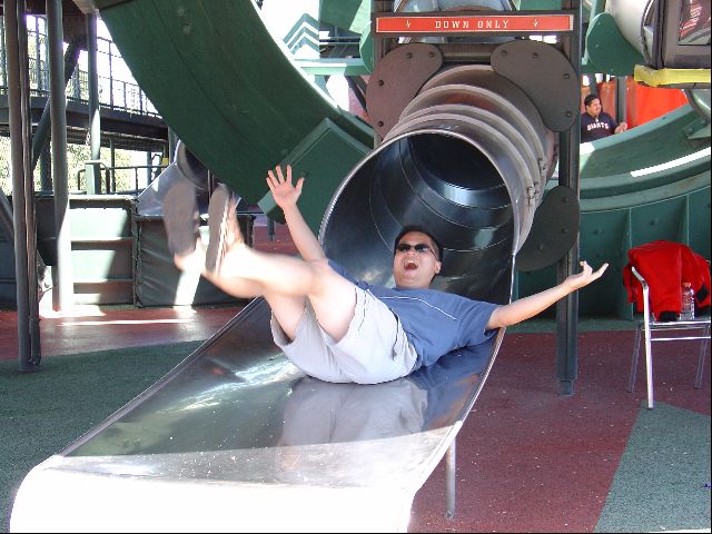 Bottom of the "Guzzler"
Me