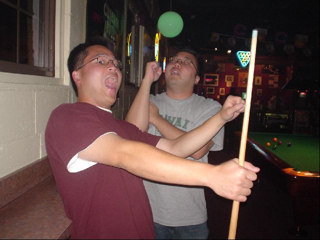 Mike and Leonard at Play
<No Caption>