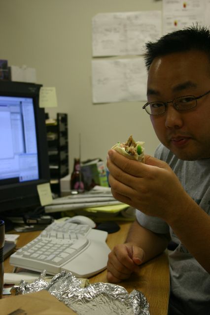 Leonard at Work
<No Caption>