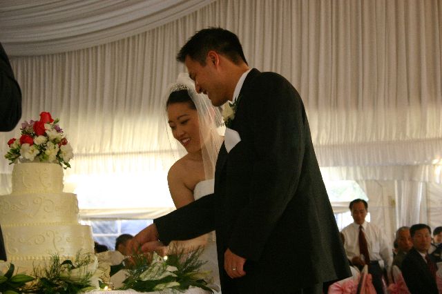 Cake Cutting
Shirley and Eric