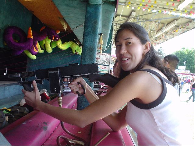 Uh...No Comment
Lani in her element